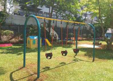 Iron Three Seater Toddler Swing (Sw 15)