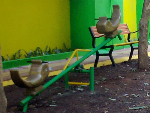 Iron See Saw