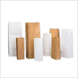 Packaging Paper Pouch - Brown, All Sizes Available | Lightweight, Easy to Carry for Shopping and Grocery Use