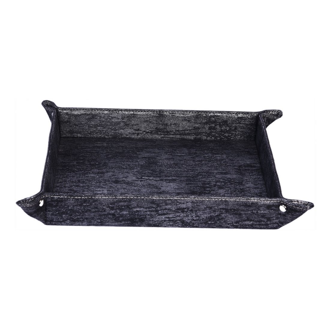 Black Coin Tray - 9x9 Inches | Durable Black Design For Easy Coin Organization
