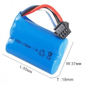 Battery Pack Voltage: 7.4v Volt (V)