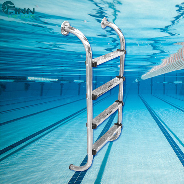Swimming Pool Ss Ladder - Stainless Steel, Custom Size | Essential Safety Feature For Convenient And Comfortable Pool Access
