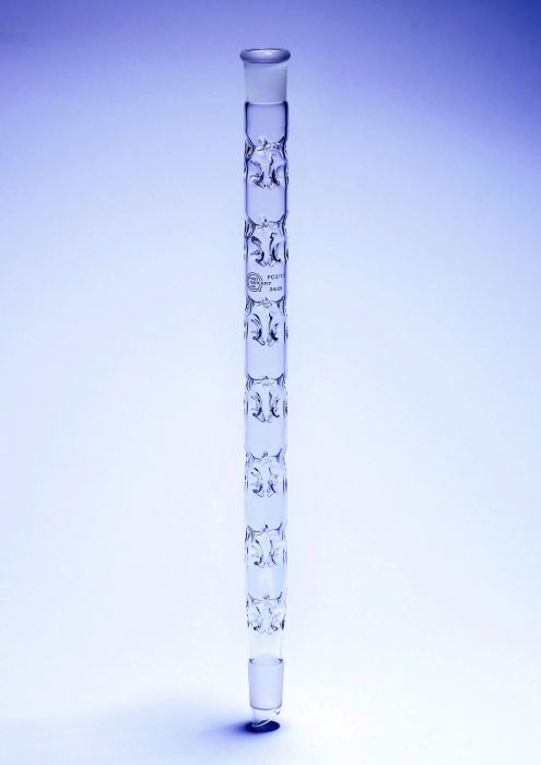 Fractionating Column - Glass, 600mm Effective Length | New, Vigreux Style, Designed For Separating Liquid Compounds