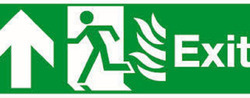 फायर एस्केप एग्जिट साइन लाइट