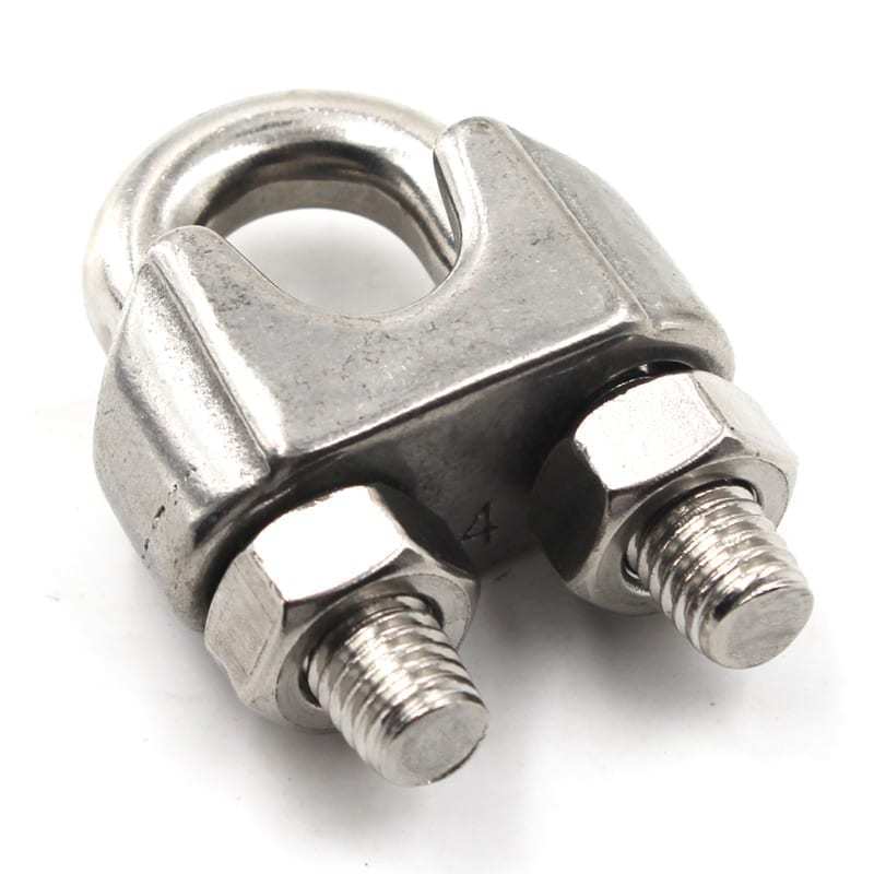 Stainless Steel Wire Rope Clamp Wire Rope Clip Clamp Wire Rope Loop Clamp