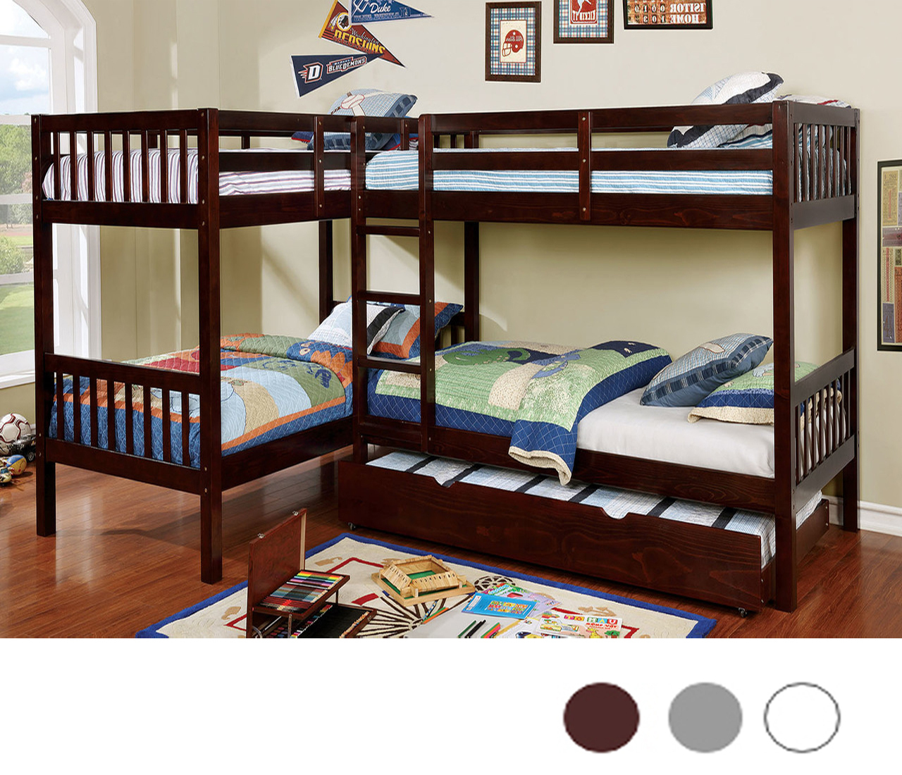 Polished Two Tier Beds