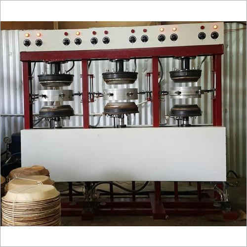 High Performance 6 Dies Automatic Areca Leaf Plate Making Machine