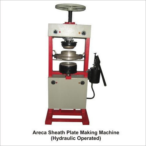 Low Noise Hydraulic Operated Areca Sheath Plate Making Machine