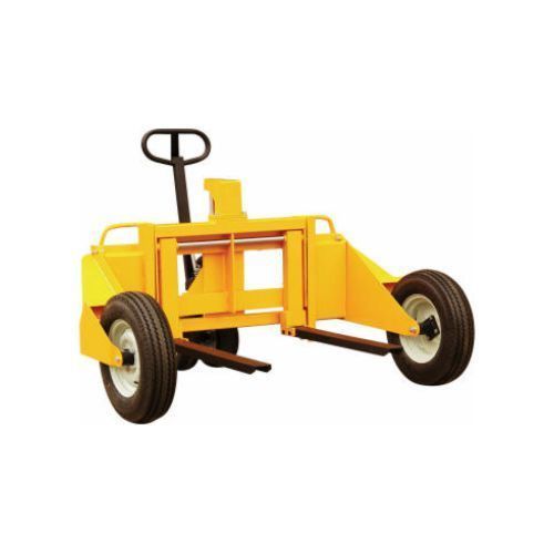 Rough Terrain Pallet Truck - 1000 Kg Capacity, 860 mm Fork Length | Easy To Operate, Large Pneumatic Tyres for Uneven Surfaces