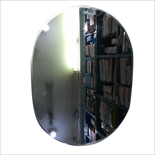 अंडाकार आकार का दर्पण