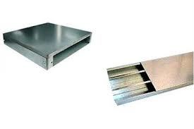Cable Trunking - Steel Material, 2500mm Length, 1.2mm to 3mm Thickness | Pre-Galvanized Finish, 1 Year Warranty, Versatile Sizes