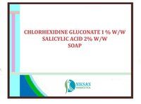 क्लोरहेक्सिडिन ग्लूकोनेट सैलिसिलिक एसिड साबुन