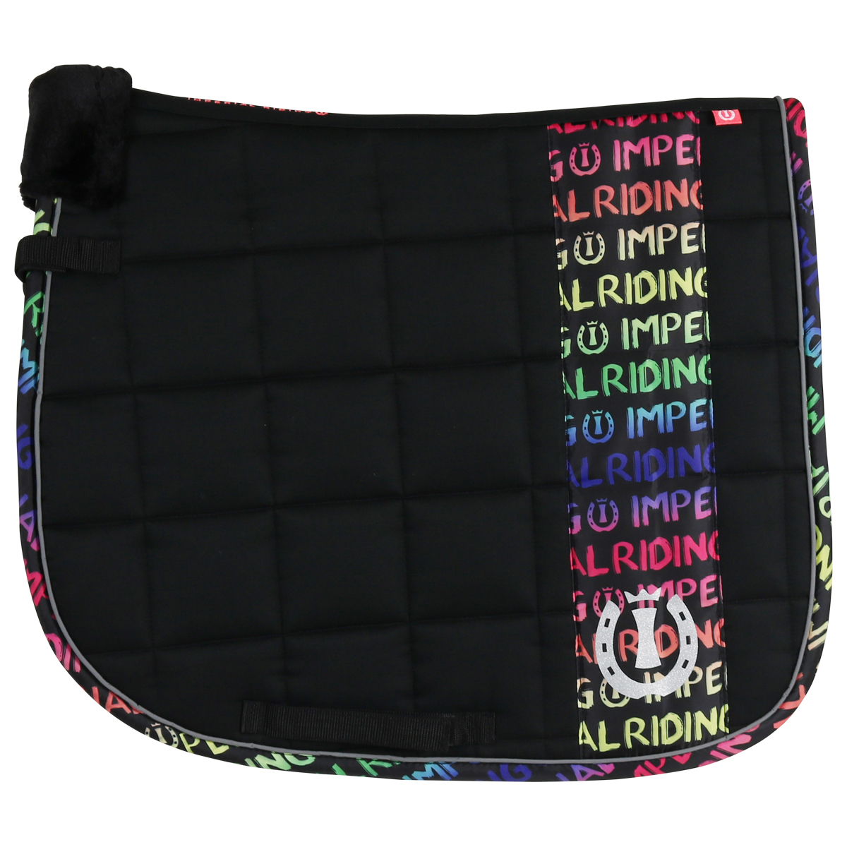Saddle Pad - Cotton Blend, 32" X 32", Rose Color, 1/2" Thick Padding, Moisture-wicking, Machine Washable, Lightweight At 1.5 Lbs