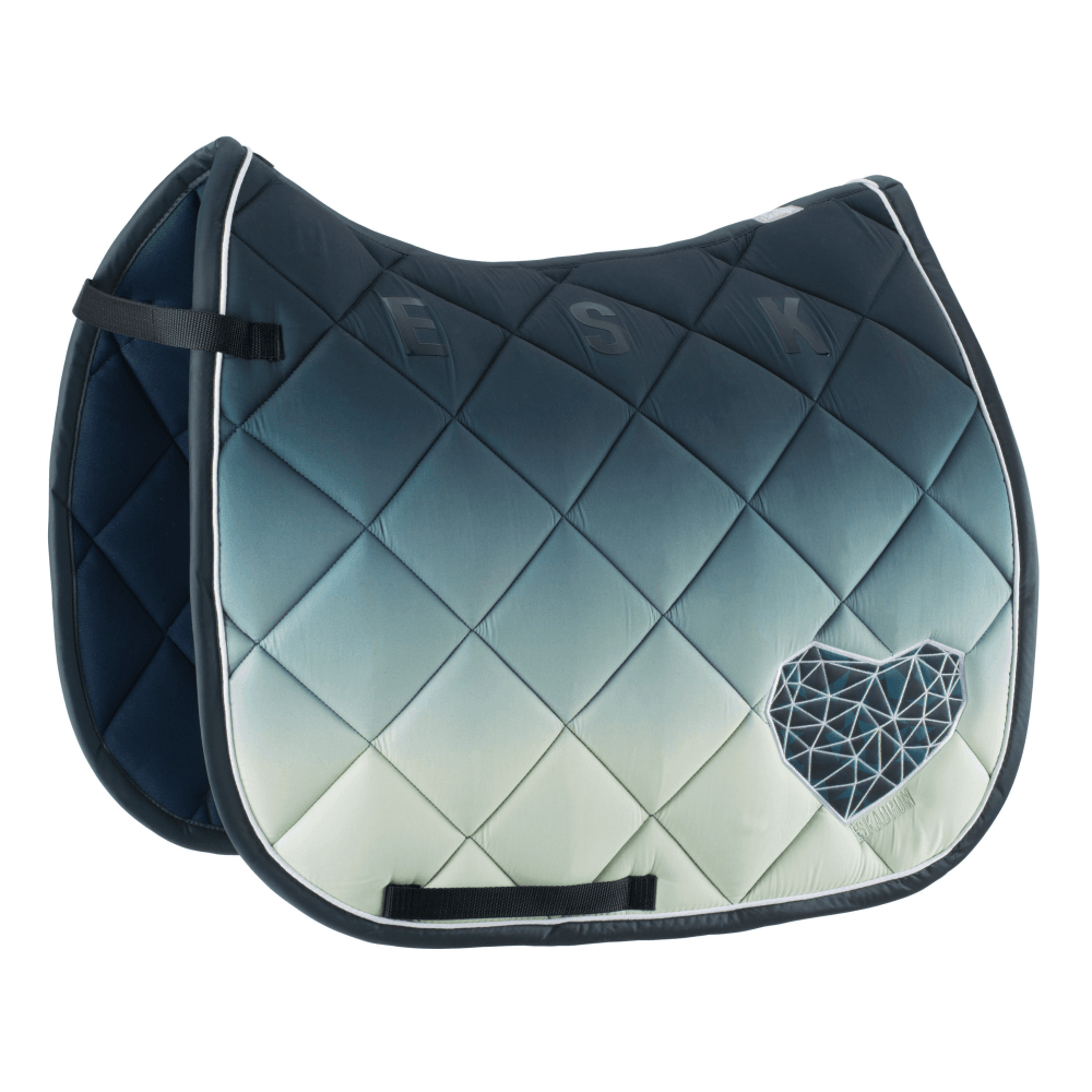 Saddle Pad - Cotton Blend, 32" X 32", Rose Color, 1/2" Thick Padding, Moisture-wicking, Machine Washable, Lightweight At 1.5 Lbs