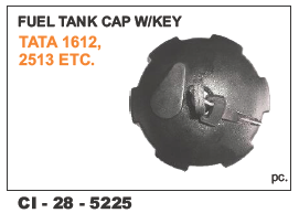 Fuel Tank Cap w/Key - Designed for Tata 1612, 2513 | Durable, Vehicle Specific, Warranty Included