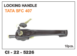 Car Locking Handle Tata Sfc 407 - Durable Metal | Fits 4-wheeler Vehicles, Includes Warranty For Enhanced Buyer Assurance