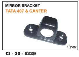 Mirror Bracket - Durable Steel Design for CANTER & Tata 407 | 4-Wheeler Compatibility, Warranty Included