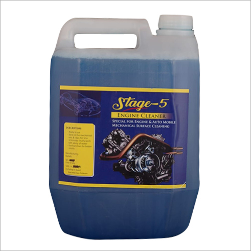 5 Ltr Engine Cleaner - 10 Liter Capacity | Expiration Date 3 Years, Designed for Automotive Industry Use