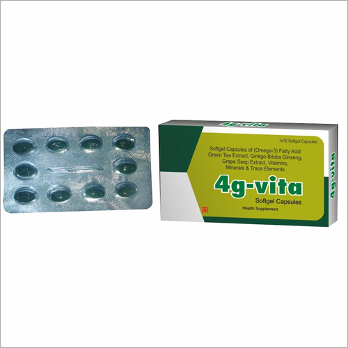 4g वीटा सॉफ्टजेल कैप्सूल सामान्य दवाएं