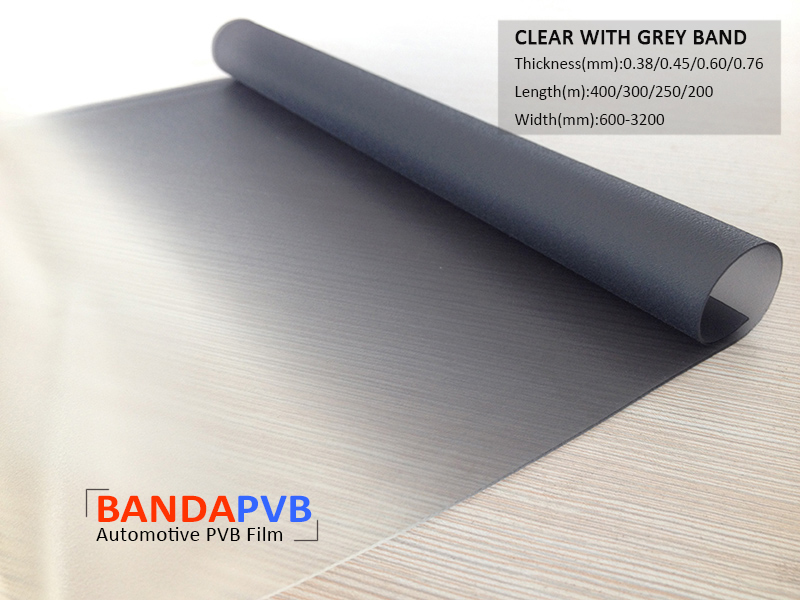 Automobile Pvb Interlayer Film - 0.38mm/0.45mm/0.76mm Thickness | Multi-color Options, Uv Protection, Enhanced Visual Clarity