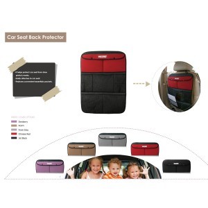 Red/black/gary Seat Back Protector