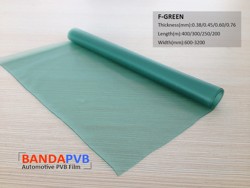 Automobile Pvb Interlayer Film - 0.38mm/0.45mm/0.76mm Thickness | Multi-color Options, Uv Protection, Enhanced Visual Clarity