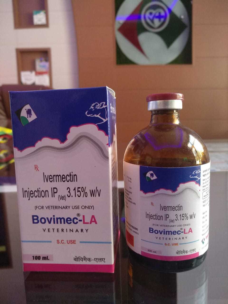 Ivermectin Injection - 31.5 Mg, Long Acting Liquid For Veterinary Use | Effective Against Ecto Parasites, Includes Usage For Cattle, Goats, Pets, And Poultry