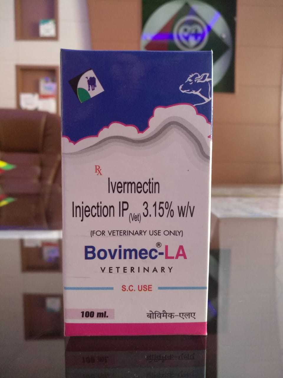Ivermectin Injection - 31.5 Mg, Long Acting Liquid For Veterinary Use | Effective Against Ecto Parasites, Includes Usage For Cattle, Goats, Pets, And Poultry