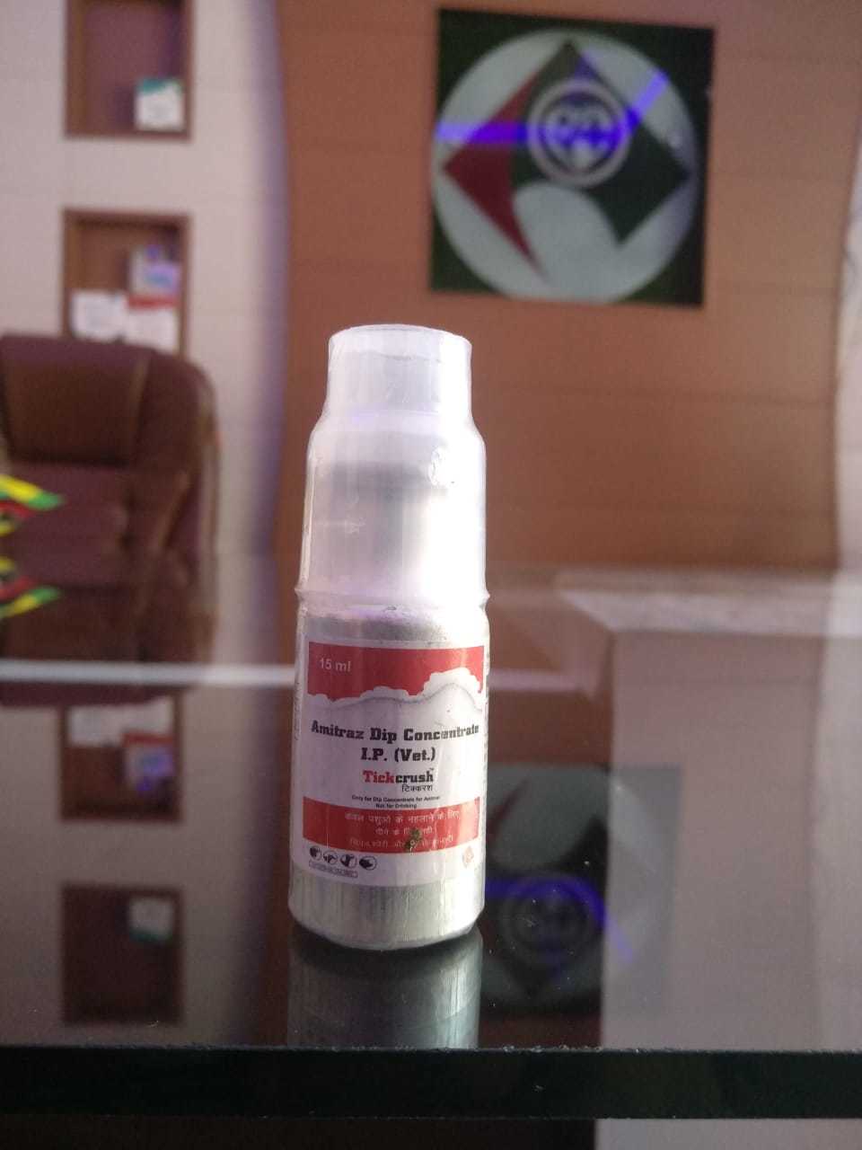 Amitraz Dip Concentrate 12.5% Pour On Solution Ingredients: Chemicals