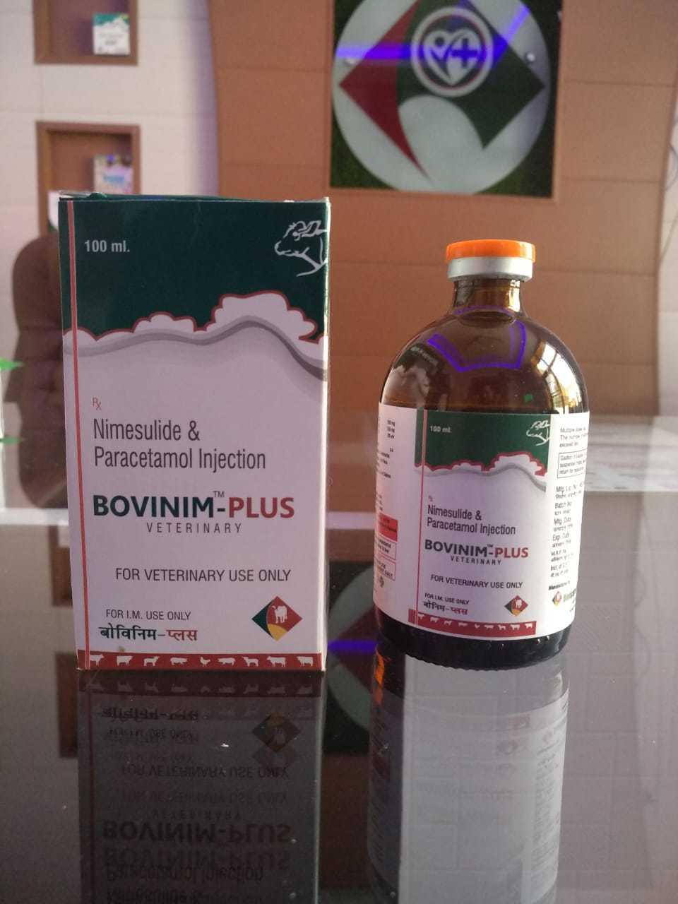 Nimesulide Paracetamol Injection (For Veterinary Use Only) Ingredients: Chemicals
