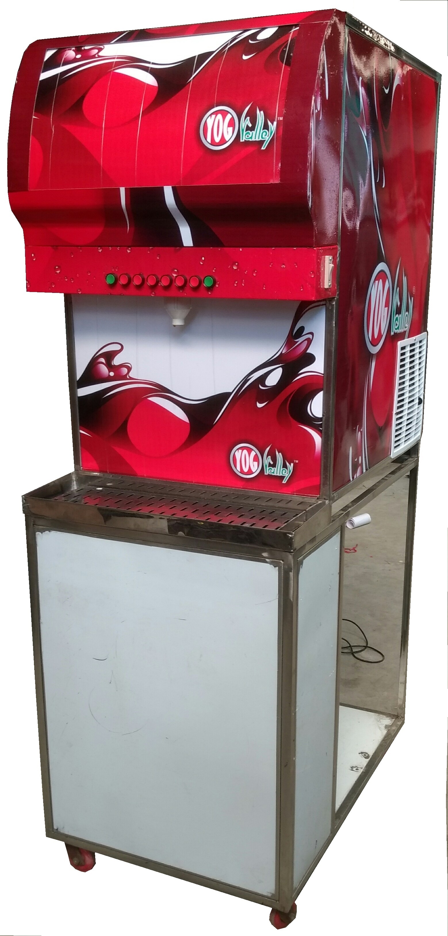 Automatic Push Button Soda Machine