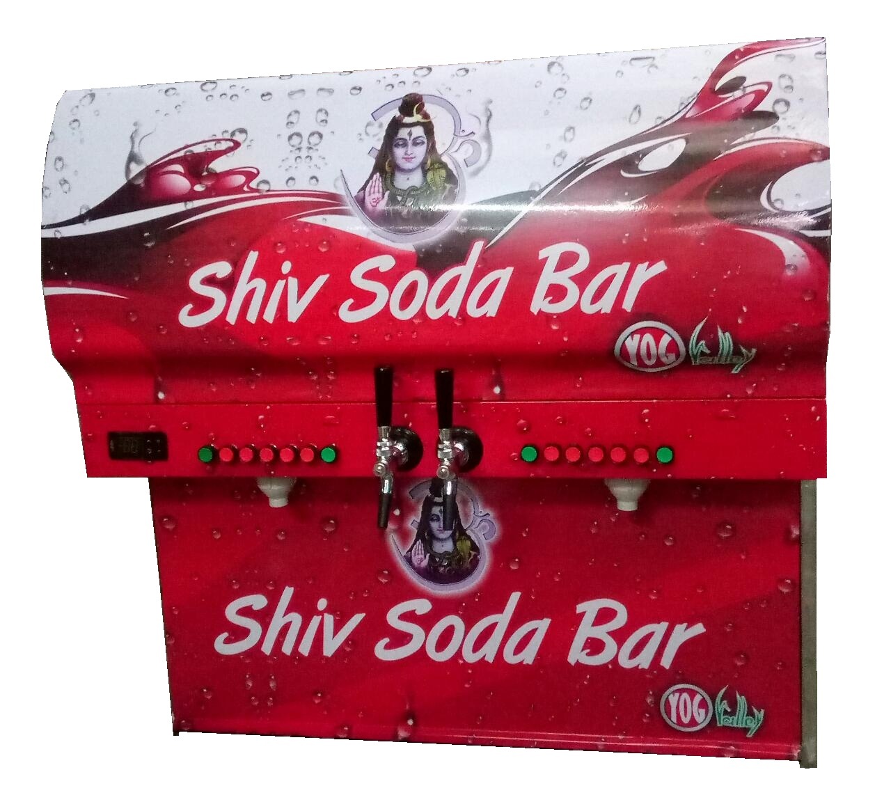 Automatic Push Button Soda Machine