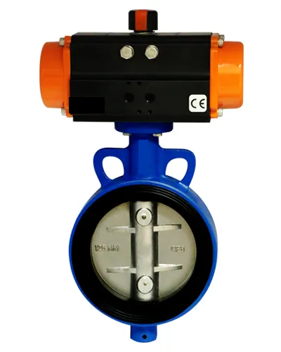 Casting Rotary Actuated Center Disk Butterfly Valve
