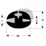 रबर प्रोफाइल