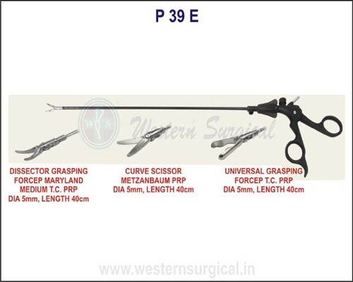 Curve Scissor Metzanbaum Prp,Dissector Grasping Forcep, Universal Grasping Forcep - Application: Hospital