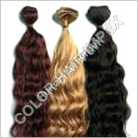 मशीन वेफ्ट ब्लीच किया हुआ बाल