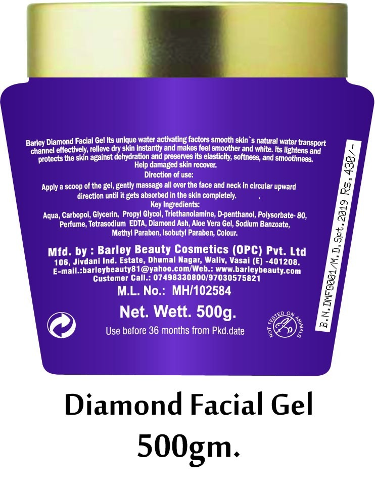 Beauty Products Diamond Facial Gel
