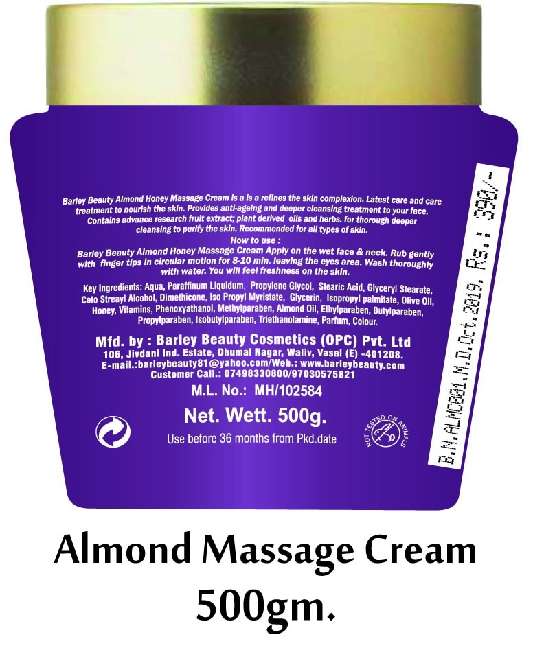 Beauty Products Barley Almond Facial Cream