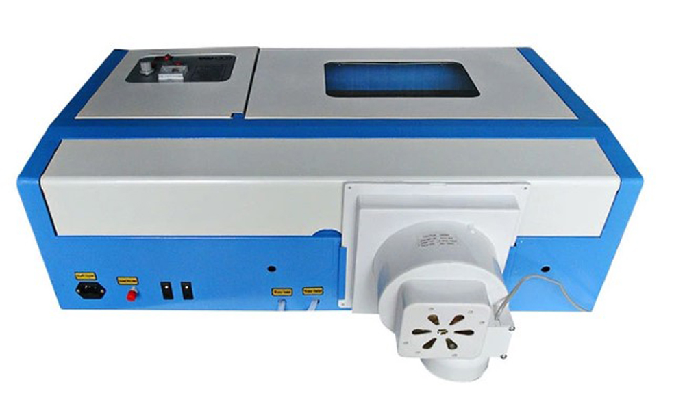 Blue Co2 Laser Engrave Machine