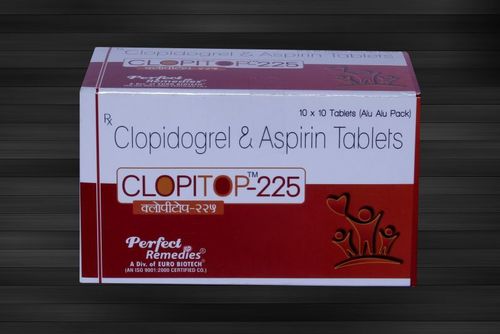 Aspirin & Clopidogrel Combination Tablets - 150 mg Aspirin + 75 mg Clopidogrel, Prevents Ischemic Events, Myocardial Infarction, Stroke, Cardiovascular Death