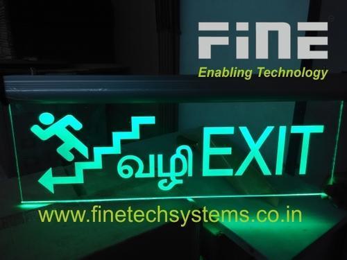 Led Edge Sign Light Application: Industrial