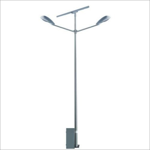 Silver Tubular Lighting Pole
