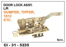 Car Door Lock Assembly - Durable Alloy Design, 4-Wheeler Compatibility, Warranty Included