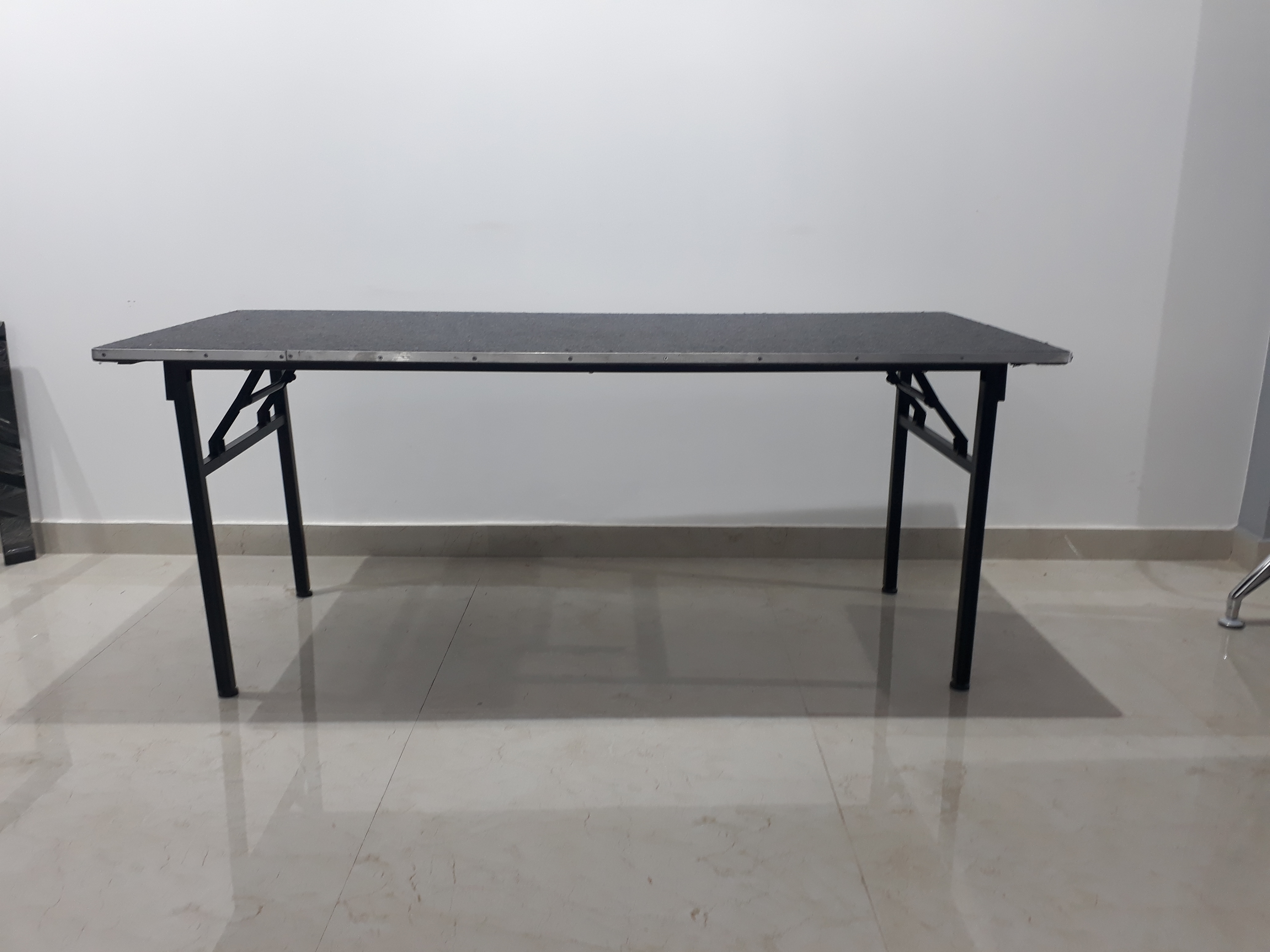 Metal Base With Plywood Top Banquet Tables