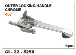 Outer Locking Handle Chrome Tata 407 Vehicle Type: 4 Wheeler