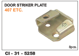Door Striker Plate Tata 407 L/R - 4 Wheeler Compatibility, Warranty Included | Durable Construction for Reliable Vehicle Security