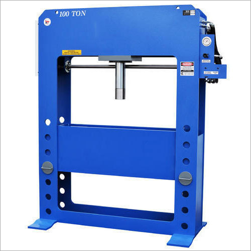 Blue Pneumatic Press Machine