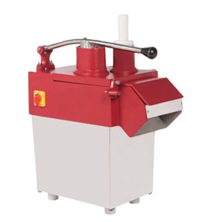 Commercial Vegetable Cutting Machine - 150 Kg/hr Capacity, Stainless Steel, Red/Blue/White | Fully Automatic, Interchangeable Blades for Slicing, Dicing, Shredding, Efficient Kitchen Solution
