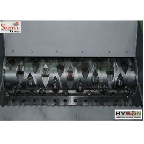 Semi Automatic Single Shaft Rotary Shredder