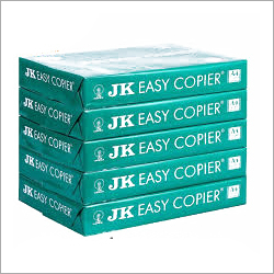 Plain Copier Paper - Virgin Wood Pulp, Custom Size | Quick Drying, Moisture Resistant, Recyclable, Ideal for Office and Stationary Use